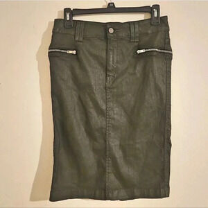 7 for all Mankind Denim Skirt